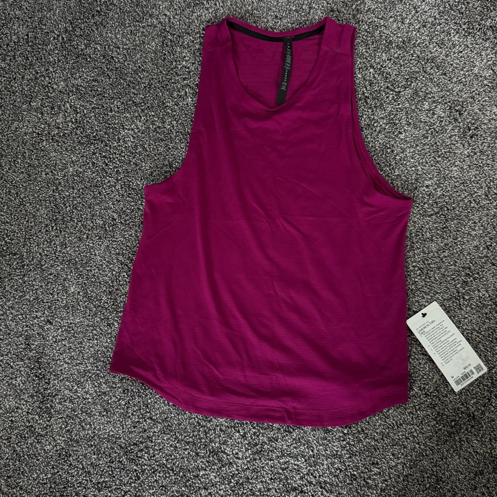 lululemon athletica Magenta Tank Top - New